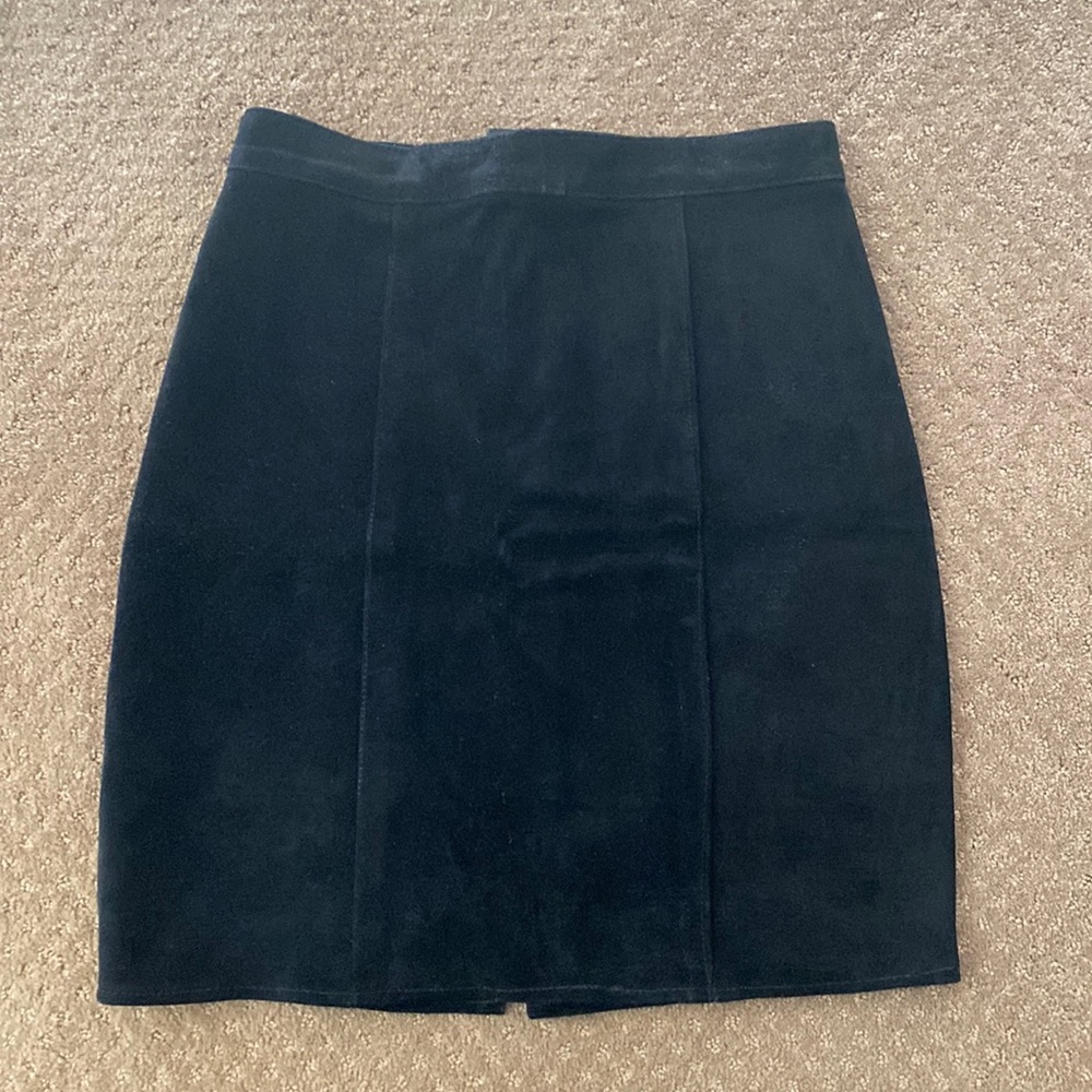 Chamois Shack Suede Mini Skirt